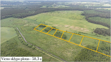 Parduodamas kitos paskirties sklypas Slabados k., Trakų r. sav., 58.3 a ploto 5