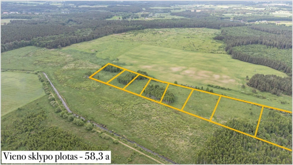 Parduodamas kitos paskirties sklypas Slabados k., Trakų r. sav., 58.3 a ploto 5