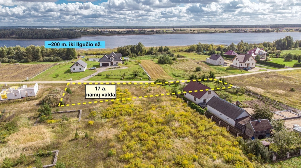 Parduodamas sklypas Pagirių vs., Vilniaus r. sav., 17 a ploto 1