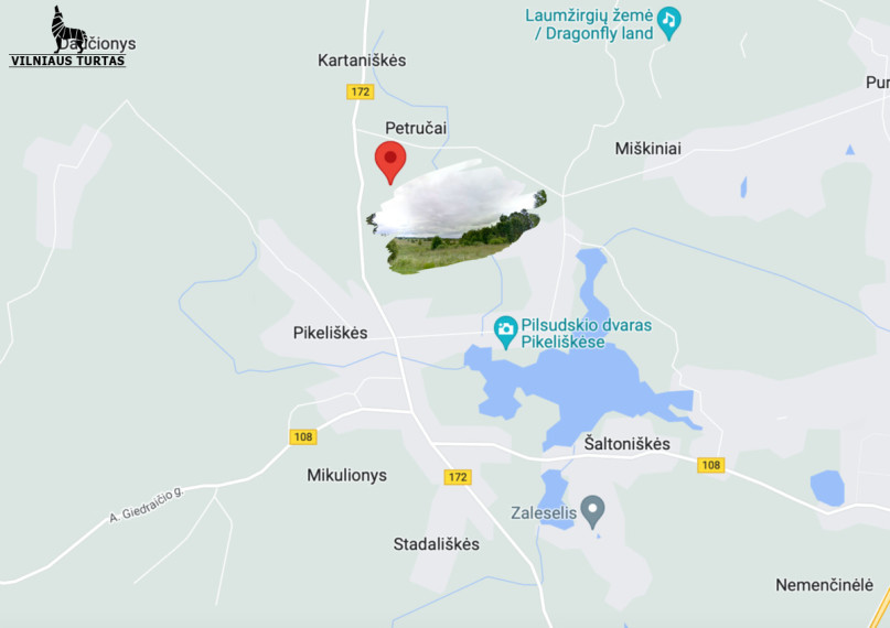 Parduodamas  sklypas Pikeliškių k., Vilniaus r. sav., 75.35 a ploto 8