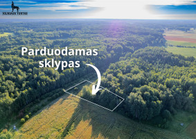 Parduodamas  sklypas Rudokų k., Vilniaus r. sav., 28 a ploto 1