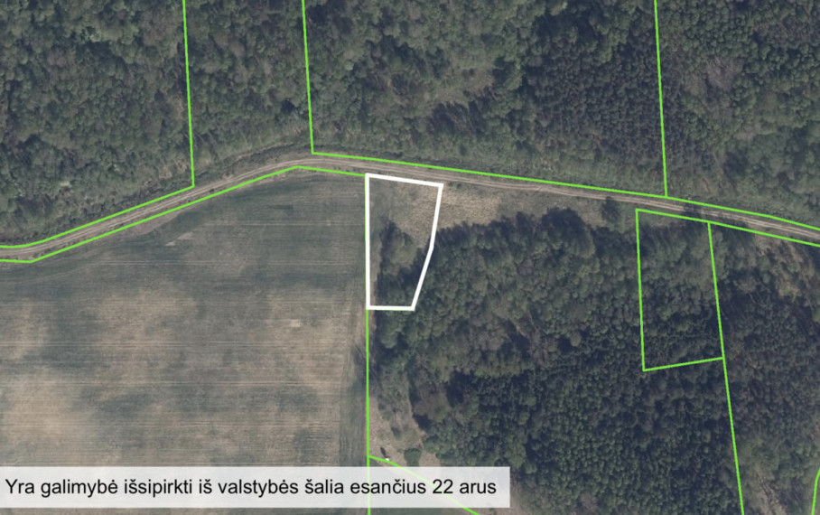Parduodamas  sklypas Rudokų k., Vilniaus r. sav., 28 a ploto 8