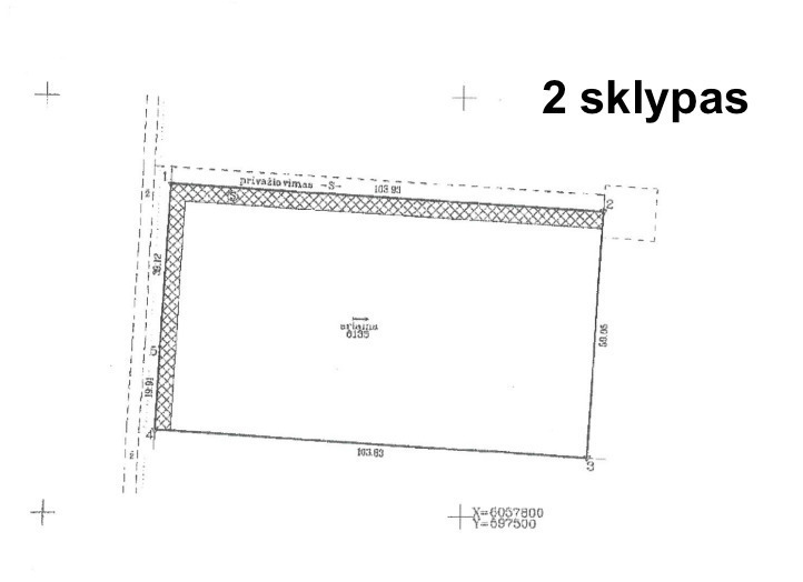 Parduodamas  sklypas Verbuškių k., Vilniaus r. sav., 61.35 a ploto 12