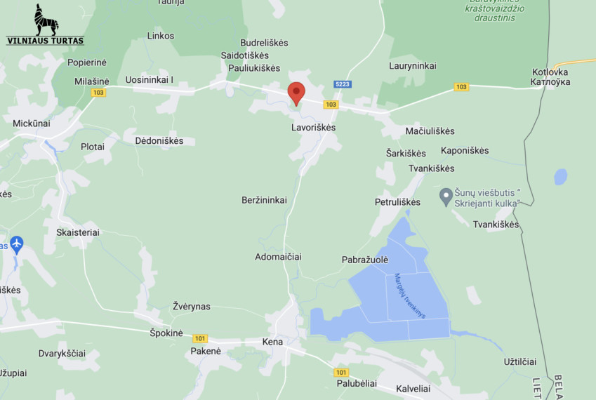 Parduodamas  sklypas Lavoriškių k., Vilniaus r. sav., 66.23 a ploto 15