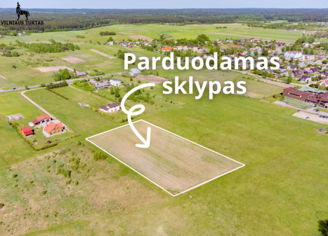 Parduodamas  sklypas Lavoriškių k., Vilniaus r. sav., 66.23 a ploto