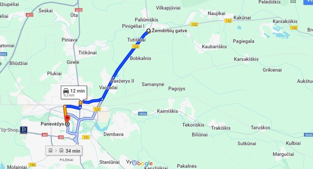 Parduodamas kitos paskirties sklypas Žemdirbių g., Paliūniškio k., Panevėžio r. sav., 22 a ploto 22