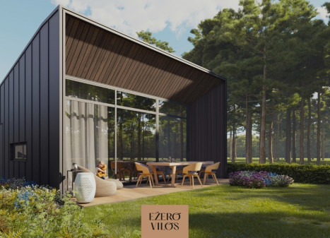 Parduodamas namas Sidaronių g., Pilaitė, Vilniaus m., Vilniaus m. sav., 64.31 m2 ploto, 1 aukštai