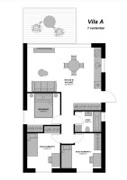 Parduodamas namas Sidaronių g., Pilaitė, Vilniaus m., Vilniaus m. sav., 64.31 m2 ploto, 1 aukštai 9