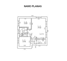 Parduodamas namas Margirio g., Pilėnai, Panevėžio m., Panevėžio m. sav., 106 m2 ploto, 1 aukštai 25