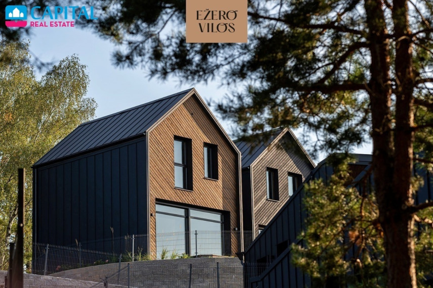 Parduodamas namas Sidaronių g., Pilaitė, Vilniaus m., Vilniaus m. sav., 57.5 m2 ploto, 2 aukštai 2