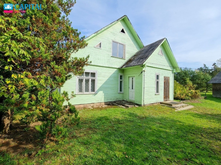 Parduodamas namas Krikštonių k., Lazdijų r. sav., 128.24 m2 ploto, 1 aukštai 2