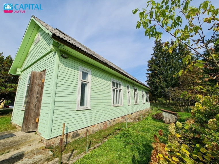 Parduodamas namas Krikštonių k., Lazdijų r. sav., 128.24 m2 ploto, 1 aukštai 3