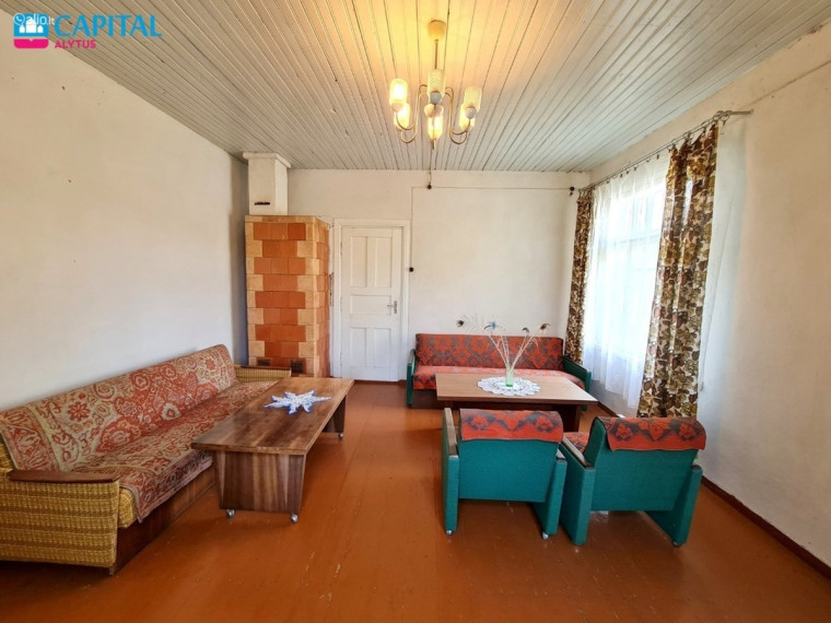 Parduodamas namas Krikštonių k., Lazdijų r. sav., 128.24 m2 ploto, 1 aukštai 10