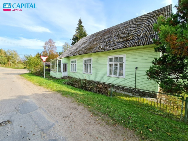 Parduodamas namas Krikštonių k., Lazdijų r. sav., 128.24 m2 ploto, 1 aukštai 18