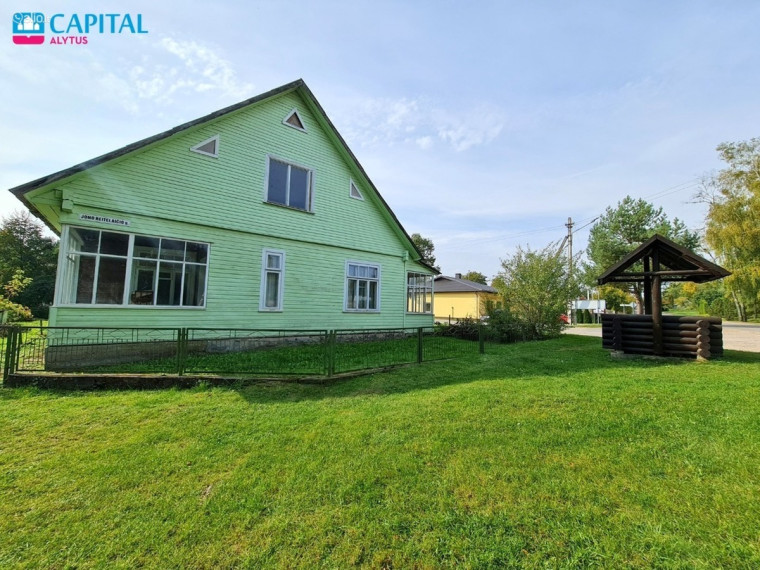 Parduodamas namas Krikštonių k., Lazdijų r. sav., 128.24 m2 ploto, 1 aukštai 19