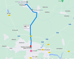 Parduodamas namas Miško g., Prūselių k., Šakių r. sav., 52.08 m2 ploto, 1 aukštai 11