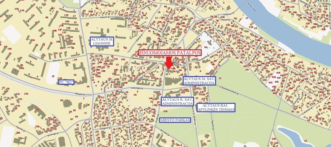 Nuomojamos administracinės patalpos Pulko g., Senamiestis, Alytaus m., Alytaus m. sav., 11.71 m2 ploto 14