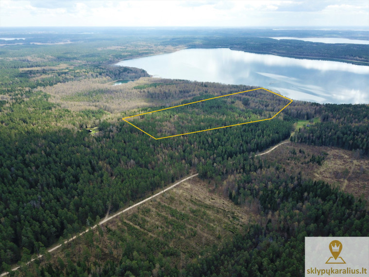 Parduodamas kitos paskirties sklypas Kaziūriškių k., Zarasų r. sav., 1200 a ploto 5