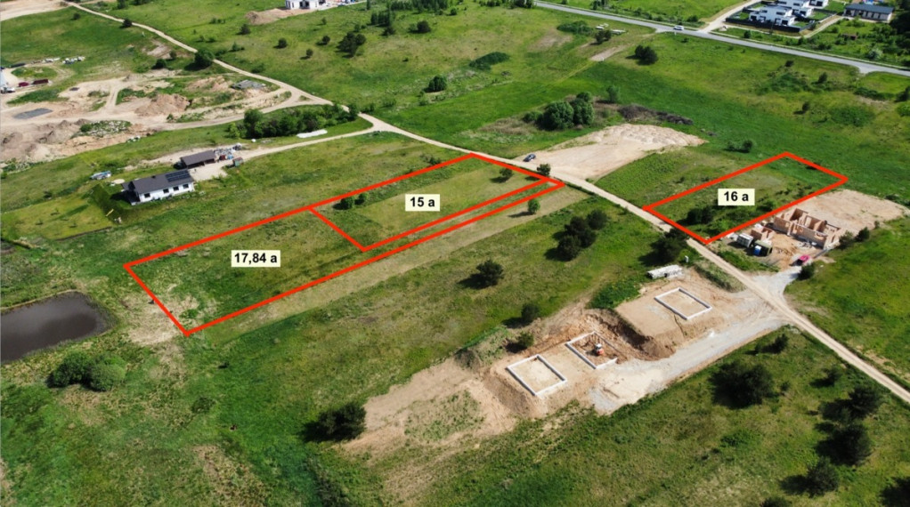 Parduodamas kitos paskirties sklypas Pergalės g., Riešės k., Vilniaus r. sav., 17.84 a ploto 2