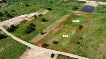 Parduodamas kitos paskirties sklypas Pergalės g., Riešės k., Vilniaus r. sav., 17.84 a ploto 4