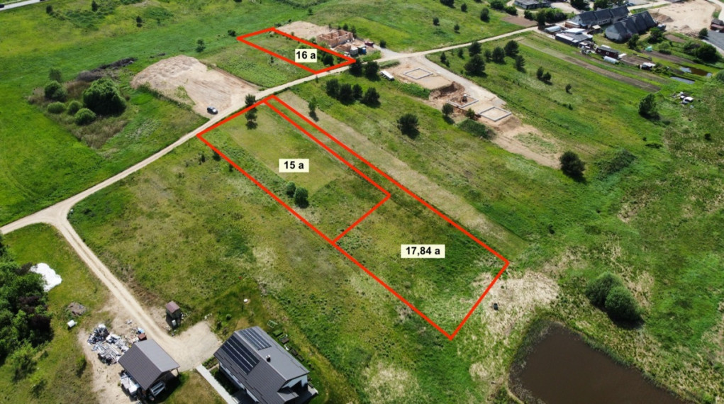 Parduodamas kitos paskirties sklypas Pergalės g., Riešės k., Vilniaus r. sav., 17.84 a ploto 1