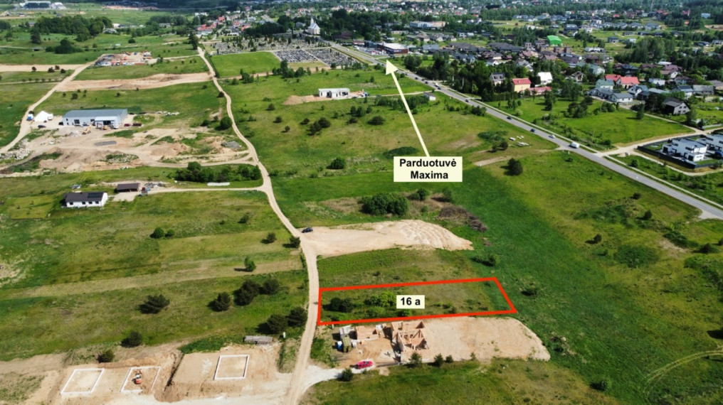 Parduodamas kitos paskirties sklypas Pergalės g., Riešės k., Vilniaus r. sav., 17.84 a ploto 5
