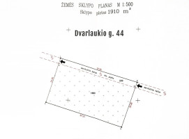 Parduodamas  sklypas Dvarlaukio g., Neravų k., Druskininkų sav., 19.78 a ploto 10