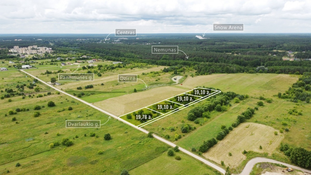 Parduodamas sklypas Dvarlaukio g., Neravų k., Druskininkų sav., 19.78 a ploto 1