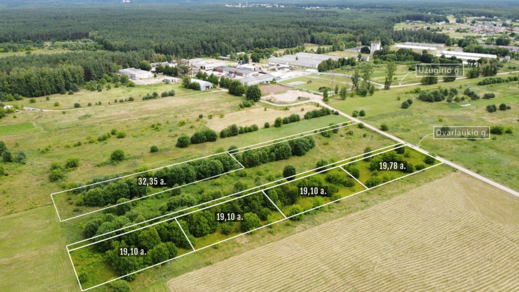 Parduodamas sklypas Dvarlaukio g., Neravų k., Druskininkų sav., 19.78 a ploto 3