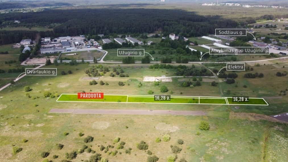 Parduodamas sklypas Užugirio g., Neravų k., Druskininkų sav., 16.27 a ploto 3