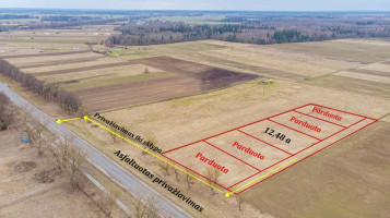 Parduodamas  sklypas Kabaldos k., Širvintų r. sav., 12.48 a ploto 1