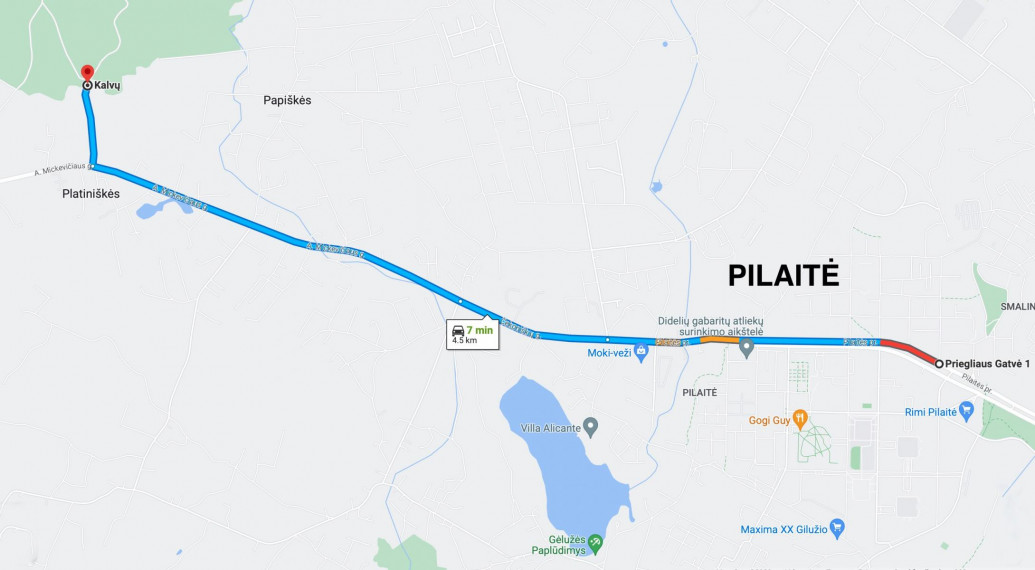 Parduodamas sklypas Papiškių k., Vilniaus r. sav., 96.32 a ploto 3