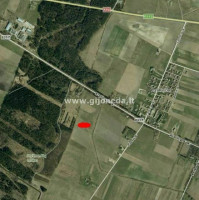 Parduodamas daugiaaukštės gyvenamosios paskirties sklypas Pryšmančių k., Kretingos r. sav., 10 a ploto 1