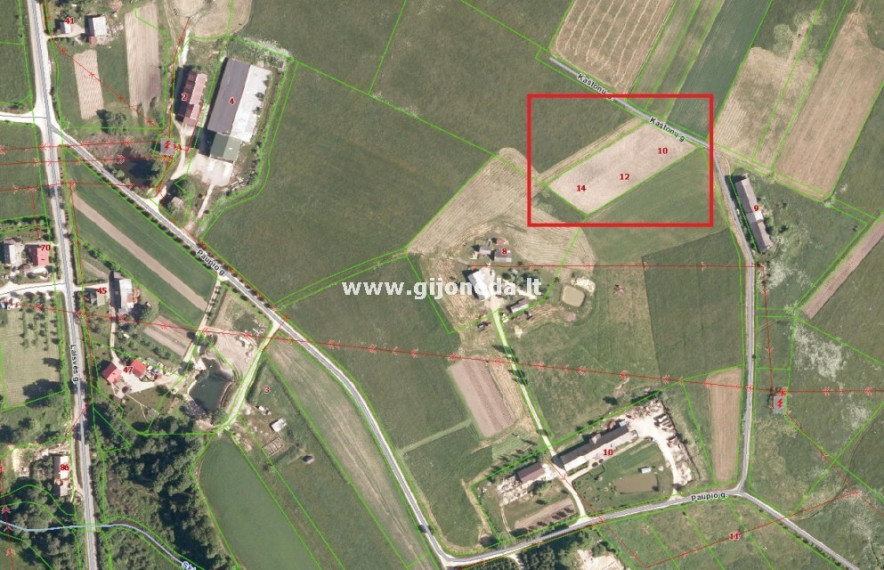 Parduodamas daugiaaukštės gyvenamosios paskirties sklypas Maciuičių k., Klaipėdos r. sav., 8 a ploto 3