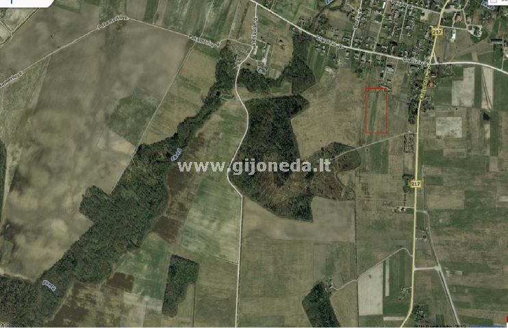 Parduodamas žemės ūkio paskirties sklypas Plikių mstl., Klaipėdos r. sav., 40 a ploto 2