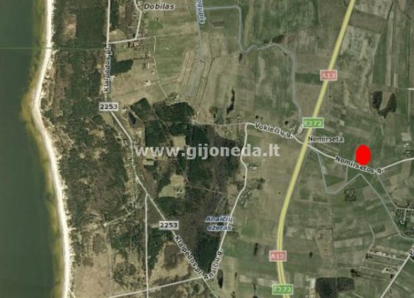 Parduodamas daugiaaukštės gyvenamosios paskirties sklypas Girkalių k., Klaipėdos r. sav., 12 a ploto