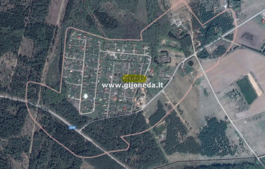 Parduodamas daugiaaukštės gyvenamosios paskirties sklypas Kisinių k. dal., Klaipėdos r. sav., 19 a ploto 4