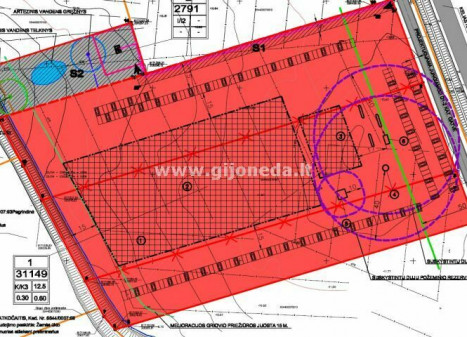 Parduodamas komercinės paskirties sklypas Dumpių k., Klaipėdos r. sav., 311 a ploto