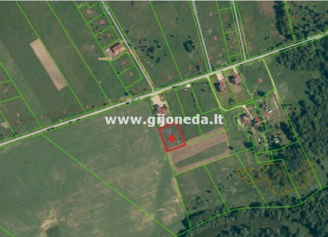 Parduodamas daugiaaukštės gyvenamosios paskirties sklypas Ketvergių k. dal., Klaipėdos r. sav., 15 a ploto