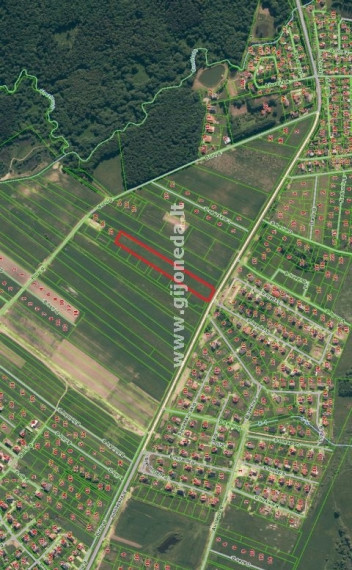 Parduodamas žemės ūkio paskirties sklypas Jakų k., Klaipėdos r. sav., 123 a ploto 4