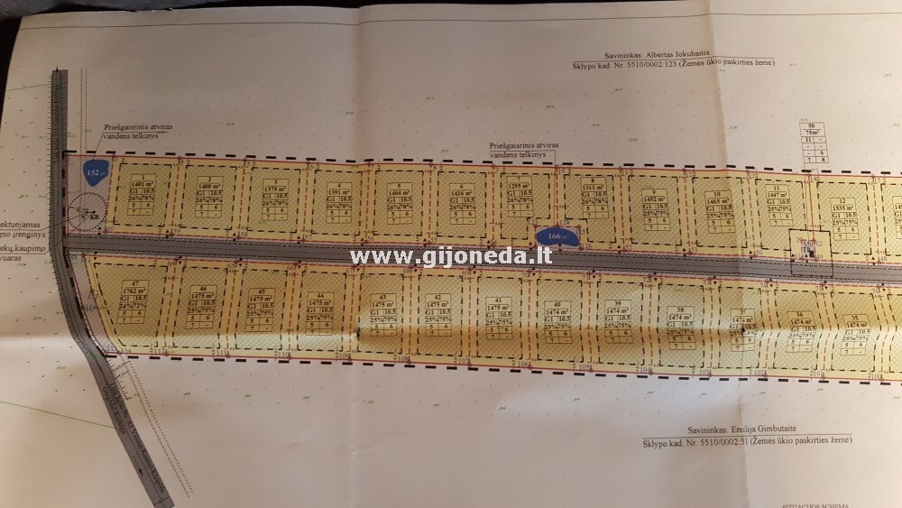 Parduodamas daugiaaukštės gyvenamosios paskirties sklypas Dauparų k., Klaipėdos r. sav., 90000 a ploto 3