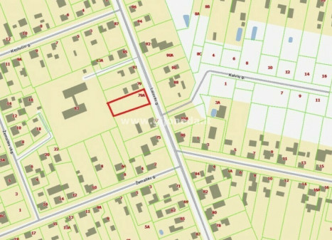Parduodamas daugiaaukštės gyvenamosios paskirties sklypas Laisvės g., Mažeikių m., Mažeikių r. sav., 13.7 a ploto