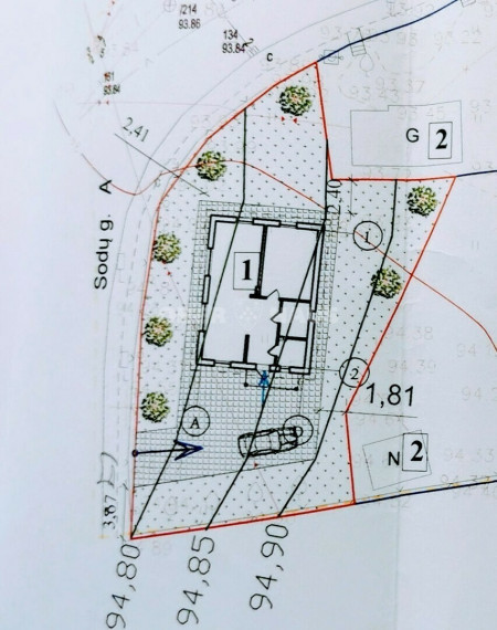 Parduodamas namas Sodų g. , Druskininkų m., Druskininkų sav., 71 m2 ploto, 1 aukštai 5