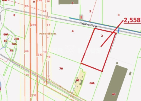 Parduodamas komercinės paskirties sklypas Pažalvaičių g., Pramonės, Panevėžio m., Panevėžio m. sav., 255.87 a ploto