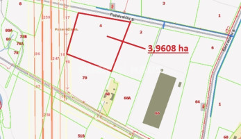 Parduodamas komercinės paskirties sklypas Pažalvaičių g., Pramonės, Panevėžio m., Panevėžio m. sav., 369.08 a ploto 3