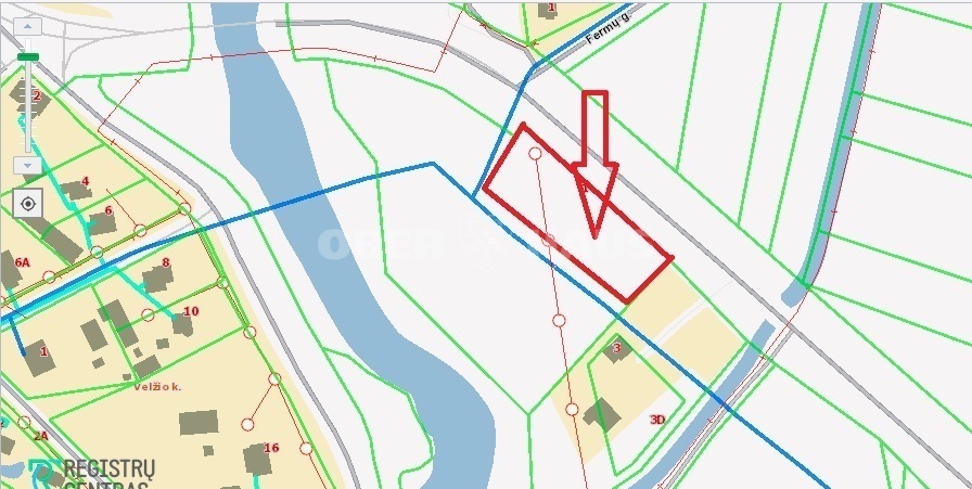 Parduodamas namų valdos paskirties sklypas Senasis Vilniaus kel., Liūdynės k., Panevėžio r. sav., 31.72 a ploto 7