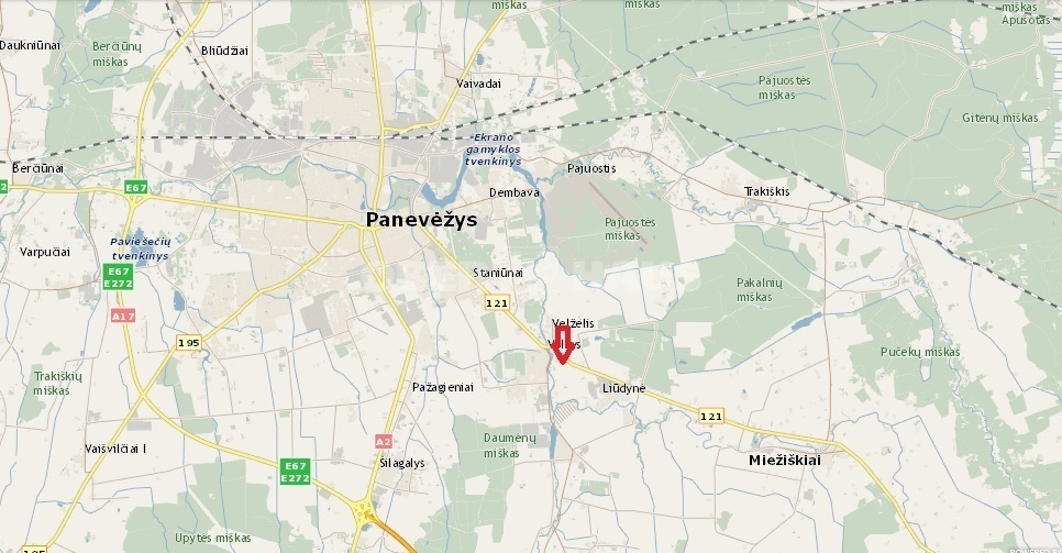 Parduodamas namų valdos paskirties sklypas Senasis Vilniaus kel., Liūdynės k., Panevėžio r. sav., 31.72 a ploto 11