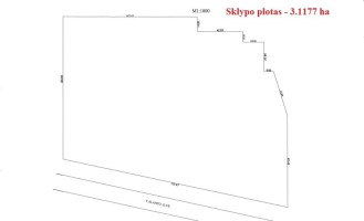 Parduodamas komercinės paskirties sklypas V. Alanto g., Stetiškiai, Panevėžio m., Panevėžio m. sav., 311.77 a ploto 5