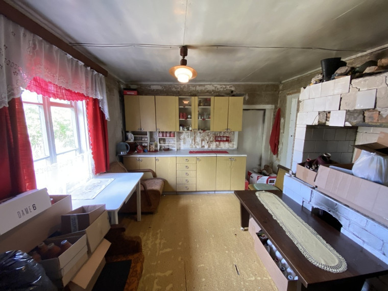 Parduodamas namas Prekybos g., Šaukėnų mstl., Kelmės r. sav., 113.56 m2 ploto, 1 aukštai 17