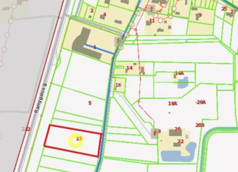 Parduodamas  sklypas Šilagalio g., Pažagienių k., Panevėžio r. sav., 110.96 a ploto